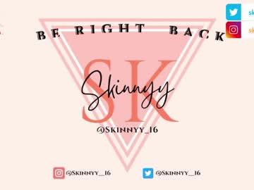 skinnyy_16 - Live now on Chaturbate
