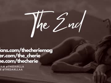 thecherie - Live now on Chaturbate